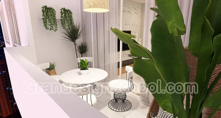 Kurs enterijera 3D model rad studenta Grandesign School 018