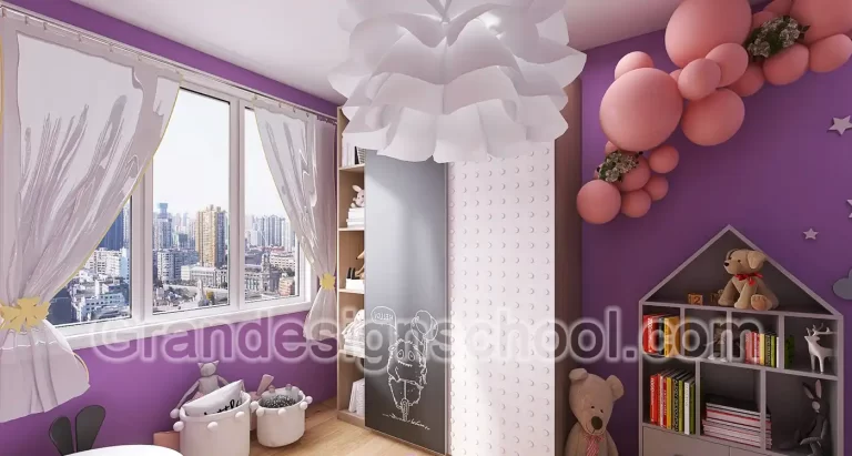 Kurs enterijera 3D model rad studenta Grandesign School 048