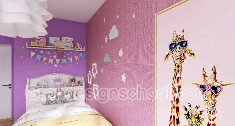 Kurs enterijera 3D model rad studenta Grandesign School 050