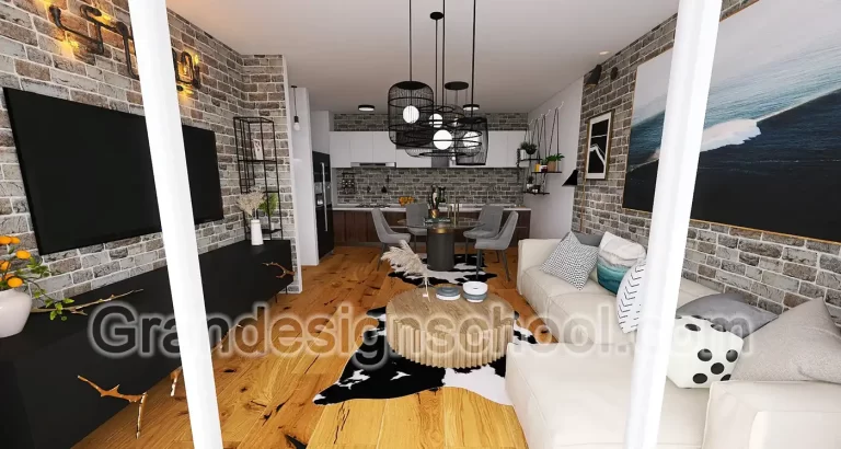 Kurs enterijera Grandesign school galerija 3d 078