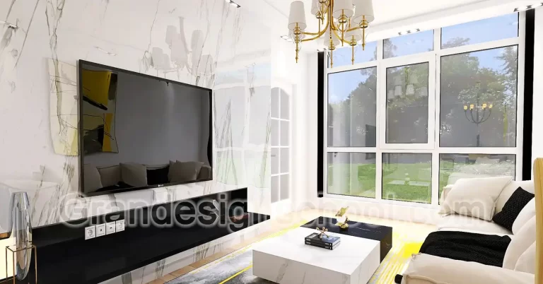 Kurs enterijera 3D model rad studenta Grandesign School 099