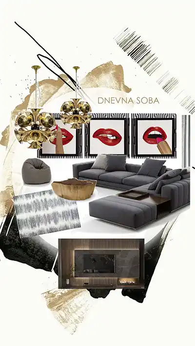 Kurs enterijera dnevna soba