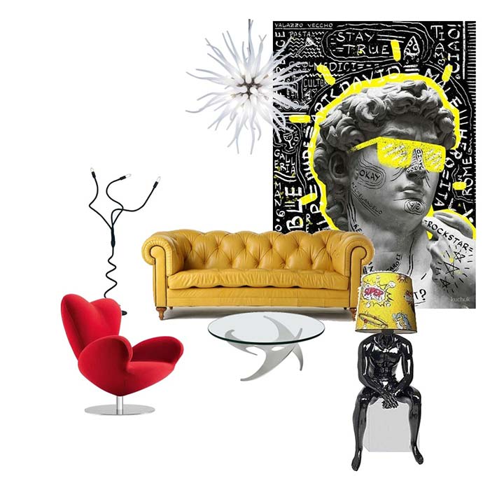 Rad studenta Aleksandra Mood board 02